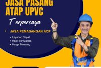 Jasa Pasang Atap UPVC Alderon